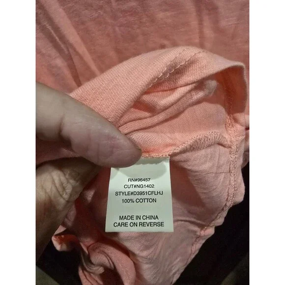 NWT Eyeshadow Girl Top Blush Pink Sz 2X - Picture 5 of 5